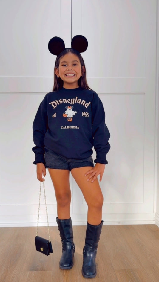 Minnie Ghost Crewneck