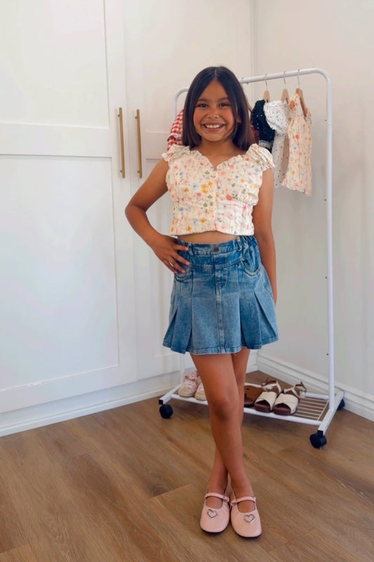 Letty Denim Skirt