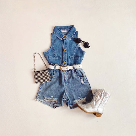 Lola Denim Vest