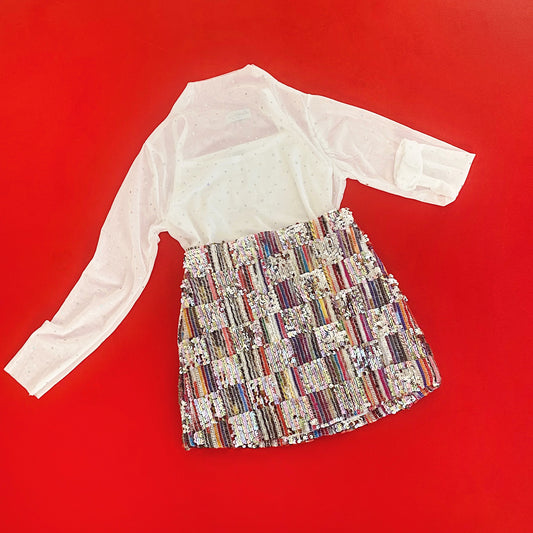 Sequin Skirt