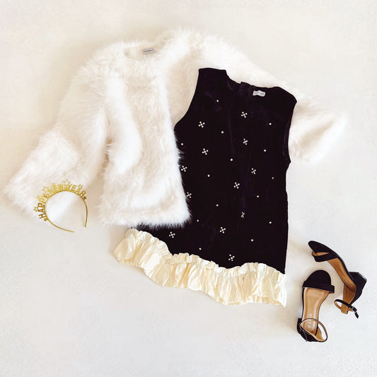 Noela Velvet Dress
