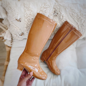 BROWN SPICE GIRLS BOOTS