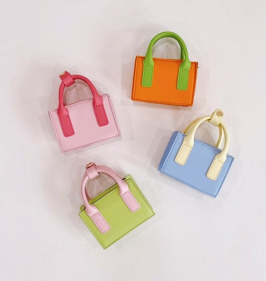 Color Block Purses