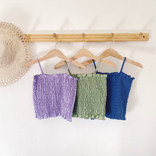 Srunchy Spring Tanks