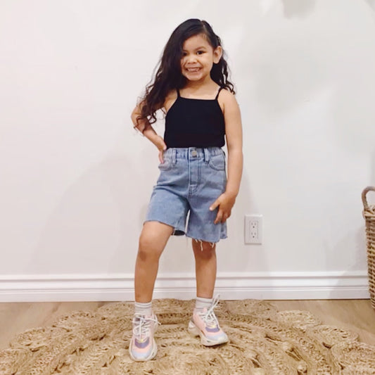 Sasha Mom Jean Shorts