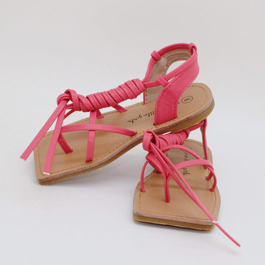 Squared Gladiator Sandals