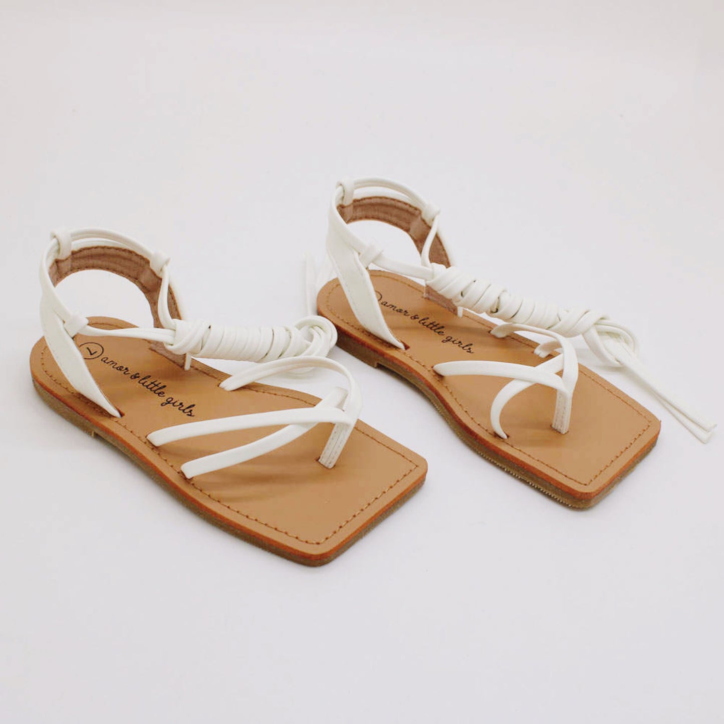 Squared Gladiator Sandals